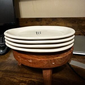 Rae Dunn Oval Plates Set